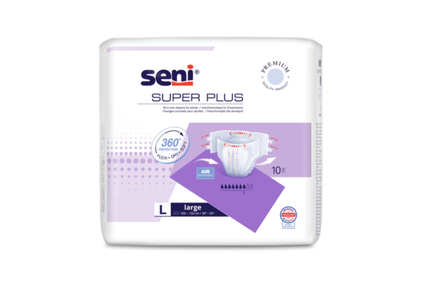 Универсални пелени за възрастни Seni Super Plus *L, 10бр
